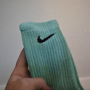 🐢Sea-foam dyed socks🐳